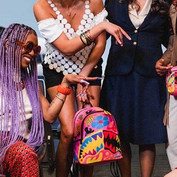 😺👜SPRAYGROUND🐪👜 Psychedelic Voyage Savage Backpack 🎒 - Picture 2 of 11